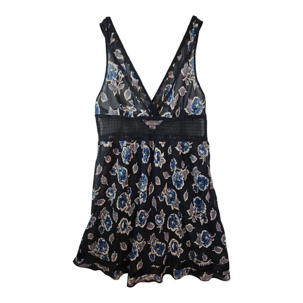 Victoria’s Secret Angels Babydoll Nightie  Floral Lace Small